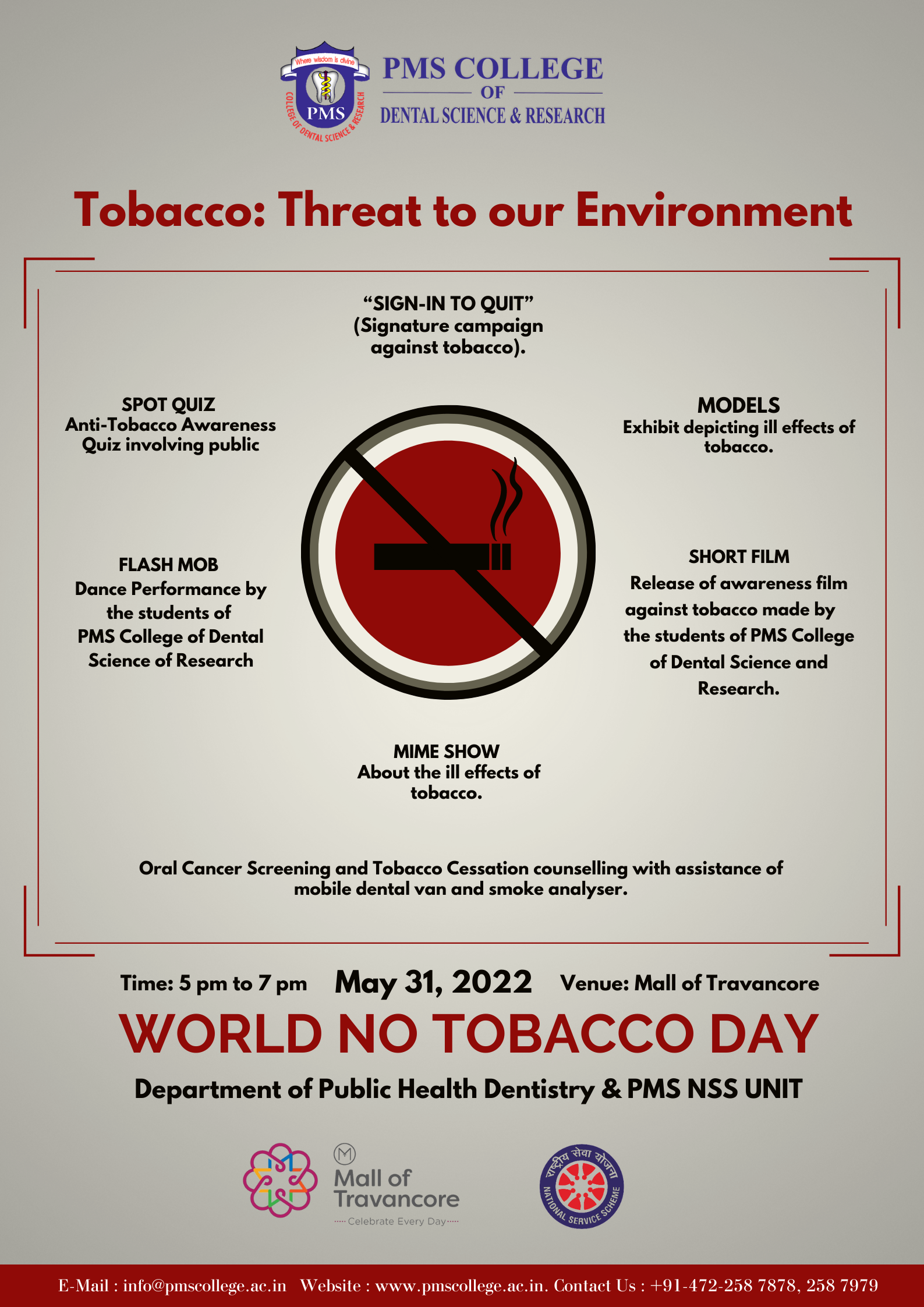 WORLD NO TOBACCO DAY