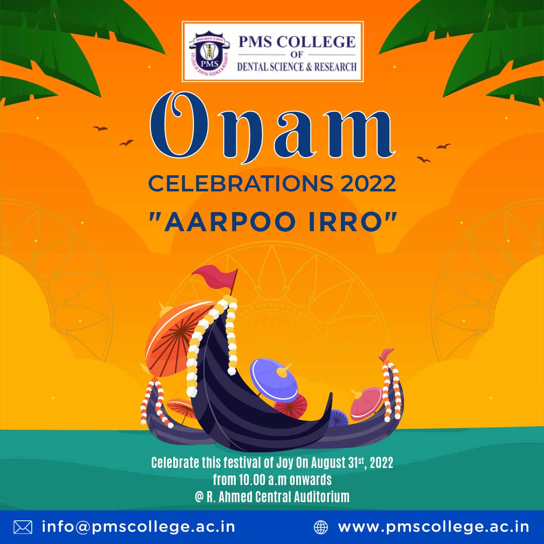 Onam Celebration 2022 - PMS college