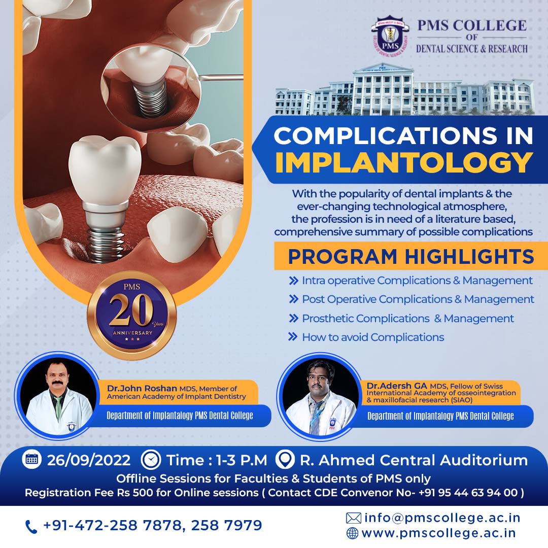 Complications in Implantology - Workshop