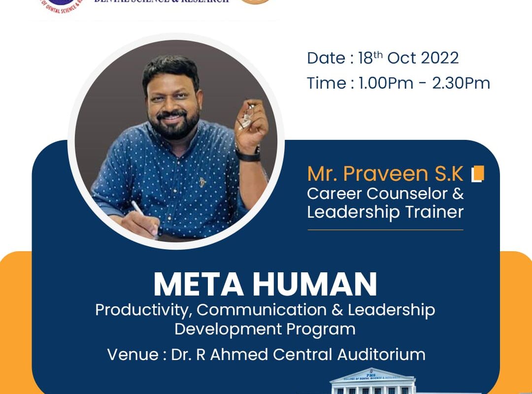 META HUMAN – Productivity, Communication, And Leadership Development Program