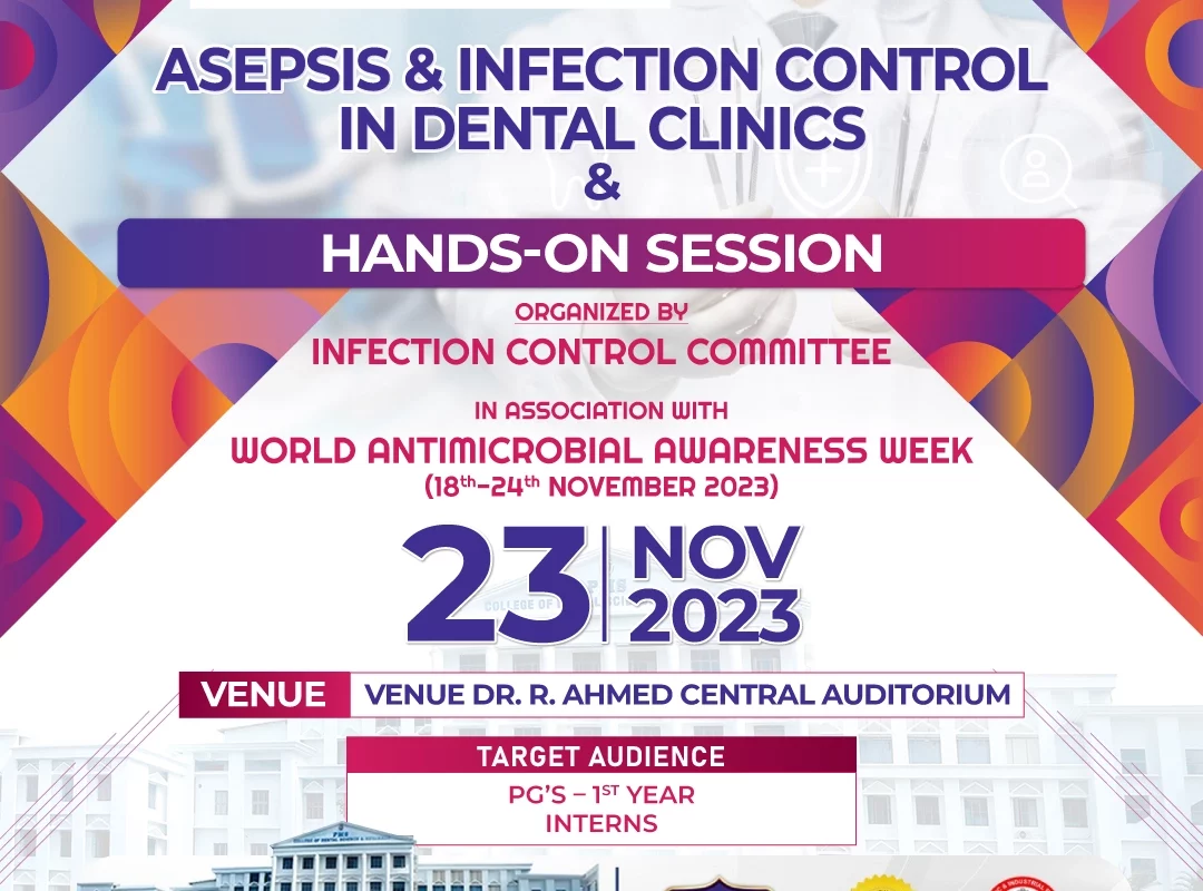 Asepsis & Infection Control in Dental Clinics & Hands-on Session