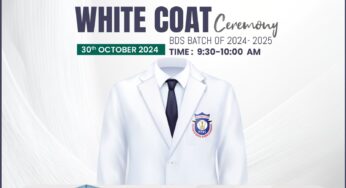 🦷✨ White Coat Ceremony for BDS Batch 2024-2025! ✨🦷