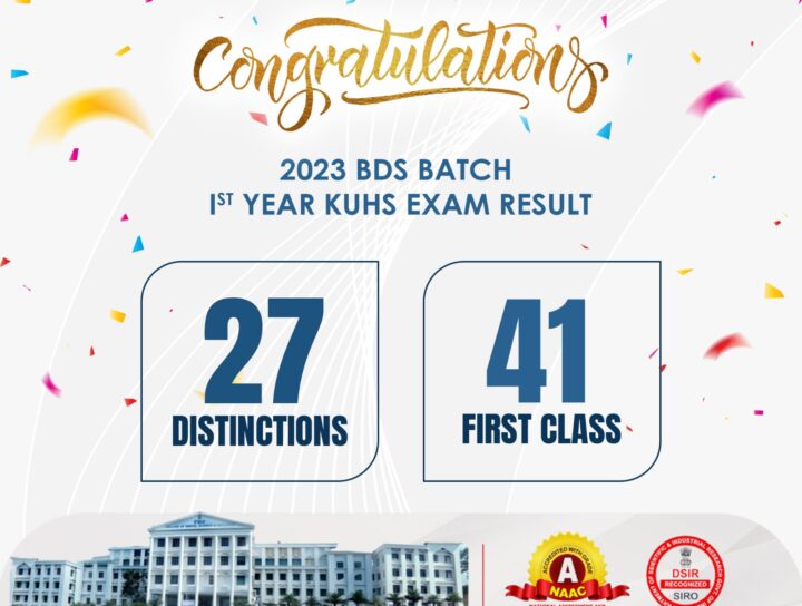 Congratulations to BDS Batch 2023