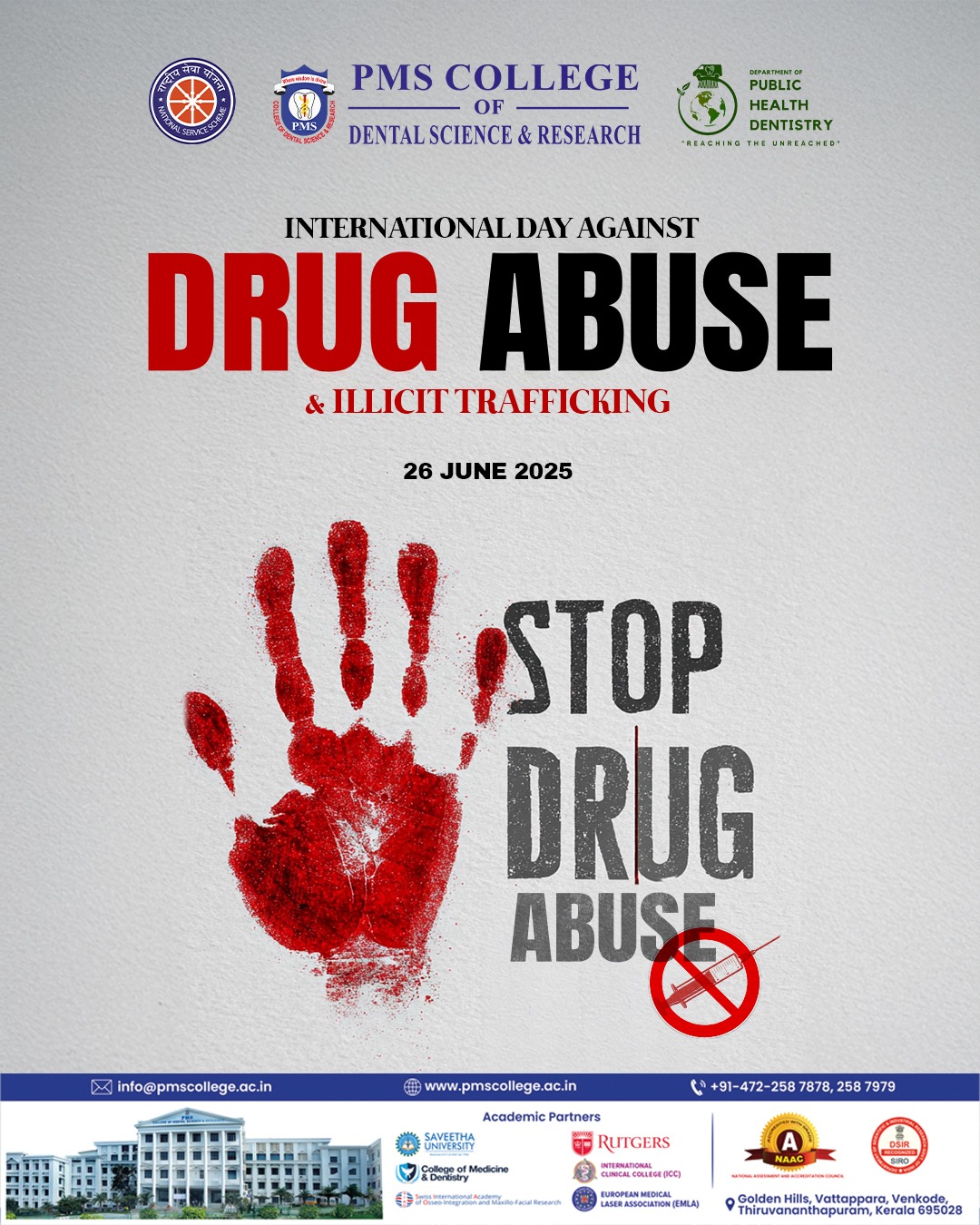 International Day against Drug and Illicit Trafficking