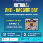 National Anti-Ragging Day